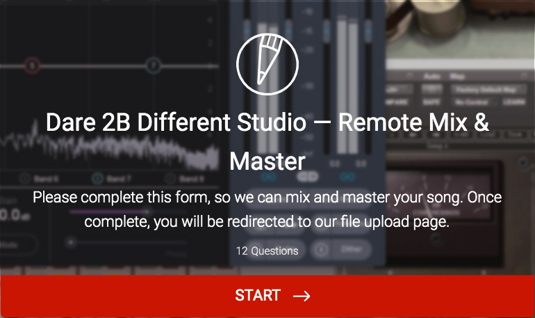 Remote Mixing & Mastering